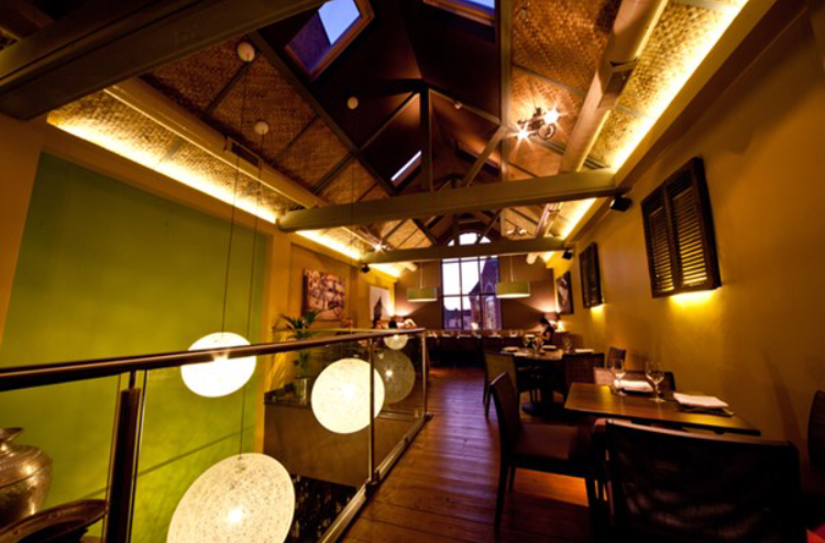 Restaurant Interior Lighting - Taunton